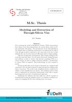 Modeling and Extraction of Through-Silicon Vias