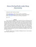 Stress-testing banks under deep uncertainty