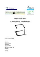 Meetresultaten Kunststof GC-elementen: Versie 4