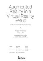 Augmented Reality in a Virtual Reality Setup