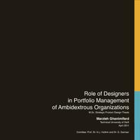 Role of Designers in Portfolio Management of Ambidextrous Organizations