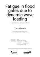 Fatigue in floodgates due to dynamic wave loading