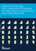 Exploring Training Pair-Generation Strategies for Deep Metric Learning for Floor Plan Retrieval