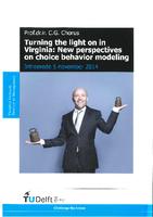 Turning the light on in Virginia: New perspectives on choice behavior modeling