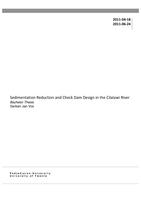 Sedimentation reduction and check dam design in the Cilalawi River