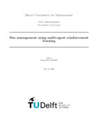 Bus management using multi-agent reinforcement learning