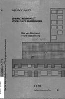 Eindmeting project modelflats Bijlmermeer