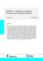 QuMAsim: A Quantum Architecture Simulation and Verification Platform