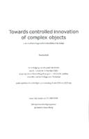 Towards controlled innovation of complex objects