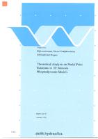 Theoretical analysis on nodal point relations in 1D network morphodynamic models
