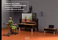 Motivate and assist elderlies' exergaming-based resistance training by a cyber-physical system