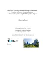 The Role of Ecological Modernization in City Branding Practices in Chinese Megacity Regions