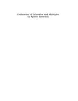 Estimation of Primaries and Multiples by Sparse Inversion