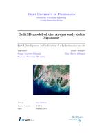 Delft3D model of the Ayeyarwady delta Myanmar