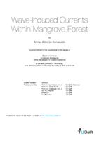 Wave-Induced Currents Within Mangrove Forest