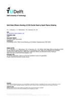 Solid State Diffusion Bonding of ODS Eurofer Steel by Spark Plasma Sintering