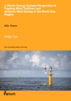 A whole-energy system perspective to floating wind turbines and airborne wind energy in The North Sea region