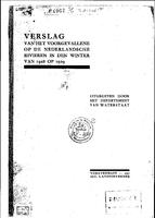 Verslag van het voorgevallene op de Nederlandsche rivieren in den winter van 1928 op 1929