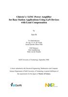 Chireix's / LINC Power Amplifier for Base Station Applications Using GaN Devices with Load Compensation