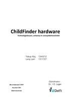 ChildFinder Hardware: Technologiekeuzes, ontwerp en conceptdemonstratie