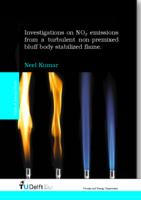 Investigations on NOx emissions from a turbulent non-premixed bluff body stabilized flame