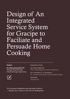 Design of An Integrated Service System for Gracipe to Faciliate and Persuade Home Cooking