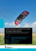 Finite Element Analysis of a Kite for Power Generation