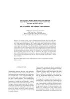 Multi-agent model predictive control for transportation networks with continuous and discrete elements