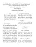Curvature Estimation from Orientation Fields