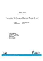 Security of the European Electronic Patient Record