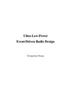 Ultra-Low-Power Event-Driven Radio Design