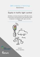 Equity in traffic light control