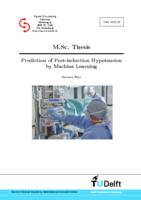 Prediction of Post-induction Hypotension by Machine Learning