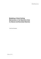 Modelling of Grain Sorting Mechanisms in the Nearshore Area for Natural and Nourished Beaches
