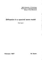 Diffraction in a spectral wave model