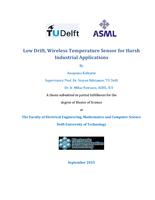 Low Drift, Wireless Temperature Sensor for Harsh Industrial Applications