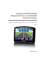 Capturing and Predicting the Integration Process of an Embedded Software Company