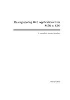 Re-engineering Web Applications from MSO to SSO