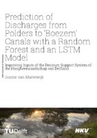 Prediction of Discharges from Polders to ‘Boezem’ Canals with a Random Forest and an LSTM Model
