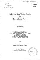 Interplaying time scales in two-phase flows