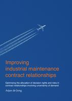 Improving industrial maintenance contract relationships