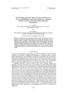 Wave propagation and localization in a rate-dependent cracked medium-model formulation and one-dimensional examples