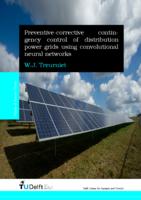 Preventive-corrective contingency control of distribution power grids using convolutional neural networks