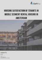 Housing Satisfaction of tenants in middle segment rental housing in Amsterdam 