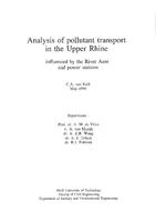 Analysis of pollutant transport in the Upper Rhine: Influenced by the River Aare and powerstations