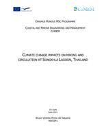 Climate change impacts on mixing anc circulation at Songkhla Lagoon, Thailand