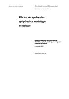 Effecten van spuilocaties op hydraulica, morfologie en ecologie: Effecten van alternatieve spuilocaties langs de Afsluitdijk op hydraulica, morfologie en ecologie van Waddenzee en IJsselmeer