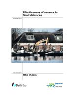 Effectiveness of sensors in flood defences