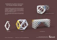 Modularity in Lattice structures for Circular Product Design