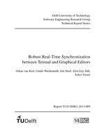 Robust real-time synchronization between textual and graphical editors